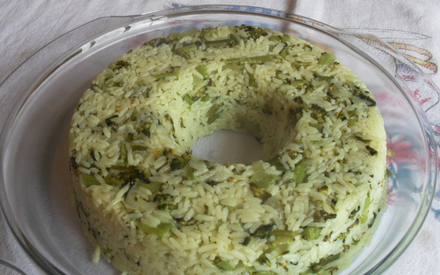 Arroz com Brócolis