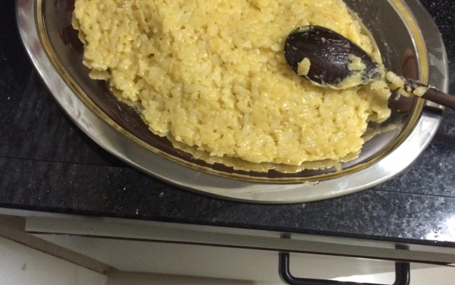 Risoto 4 queijos