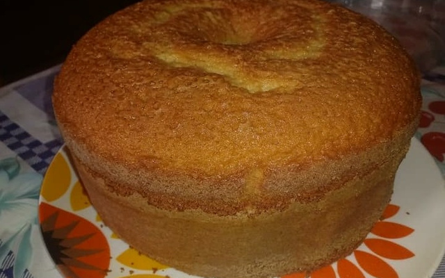 Bolo fofo de laranja