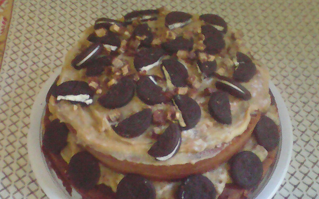 Bolo naked cake oreo