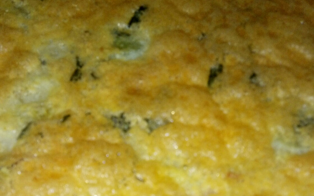 Torta de chuchu sem farinha