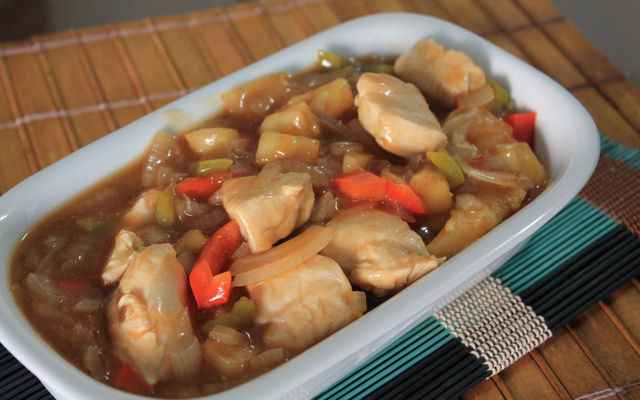 Frango ao molho agridoce