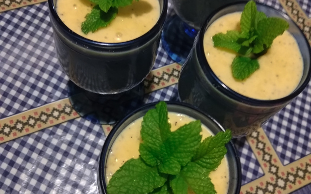 Mousse rápida (de liquidificador)