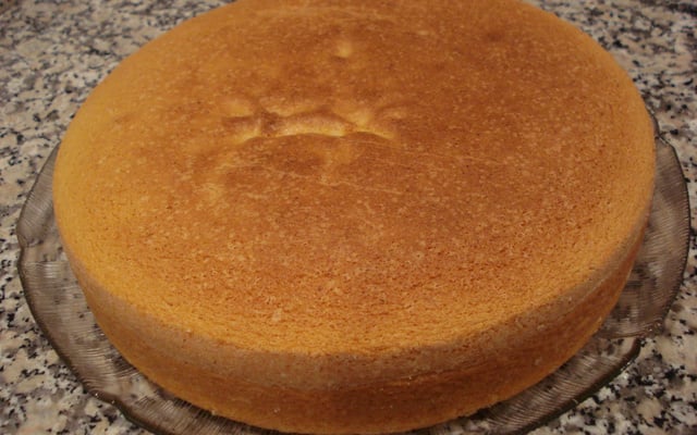 Pão-de-ló sem fermento