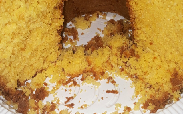 Broa de fubá fofinha