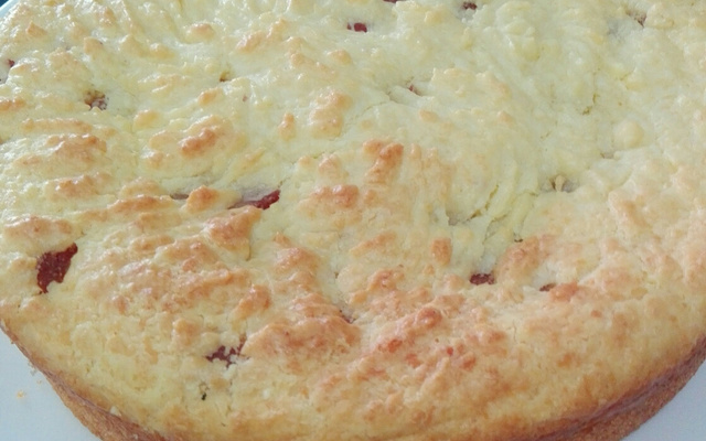 Bolo de queijo parmesão