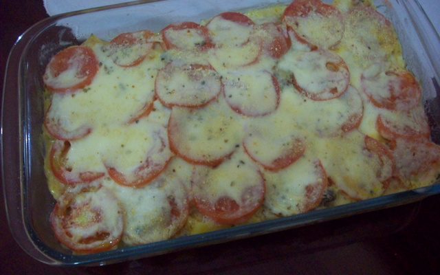 Tomates gratinados