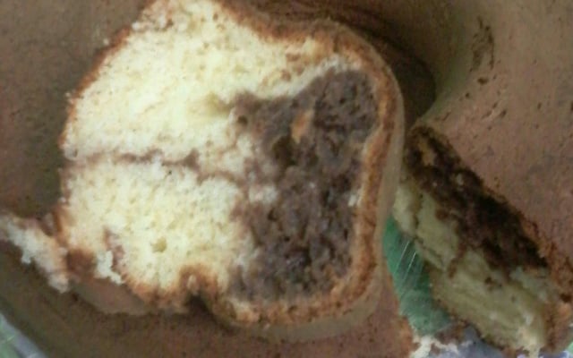 Bolo simples de liquidificador