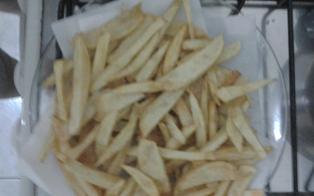 Batata frita, o segredo para ficar crocante