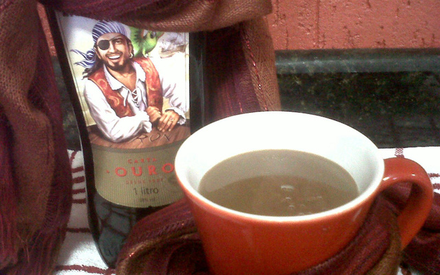 Chocolate quente dos Piratas
