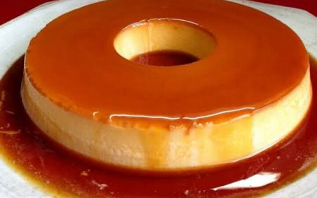 Pudim sem leite condensado