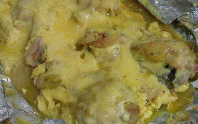 Coxinha da asa ao molho cremoso