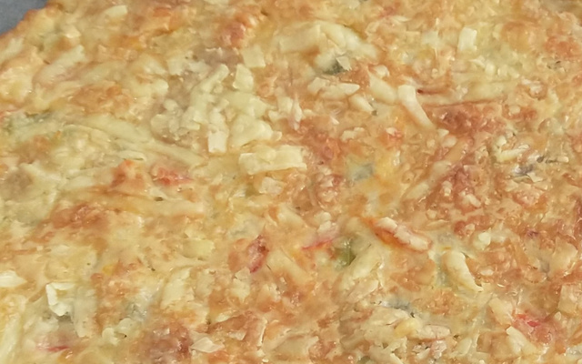 Bolo de legumes especial para vegetarianos