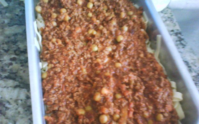 Macarronada à bolonhesa