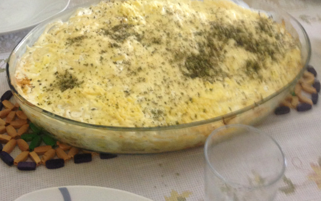 Macarronada de domingo da Lili