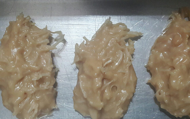 Cocada com leite condensado