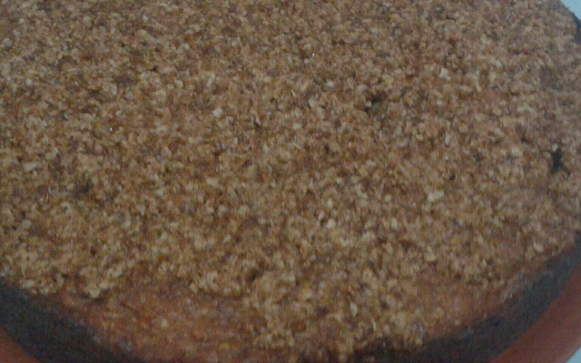 Bolo de banana com aveia