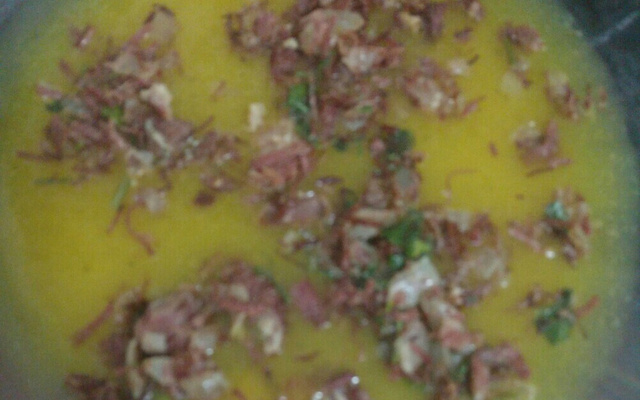 Caldinho de mandioquinha da Zilda