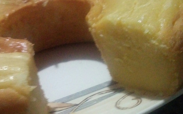 Bolo de Puba com Leite Condensado