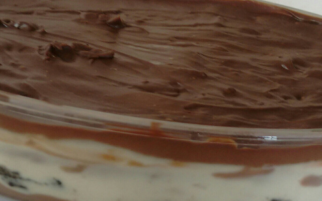 Pavê de chocolate e oreo