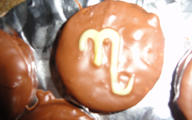 Pirulito de chocolate