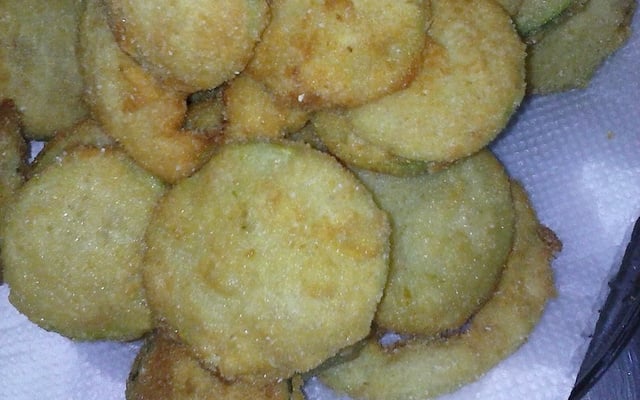 Abobrinha à milanesa