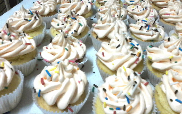 Massa de cupcake