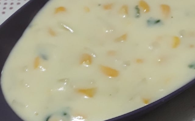 Creme de milho (rápido e sem liquidificador)