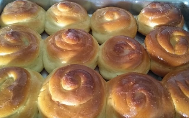 Pão de leite condensado