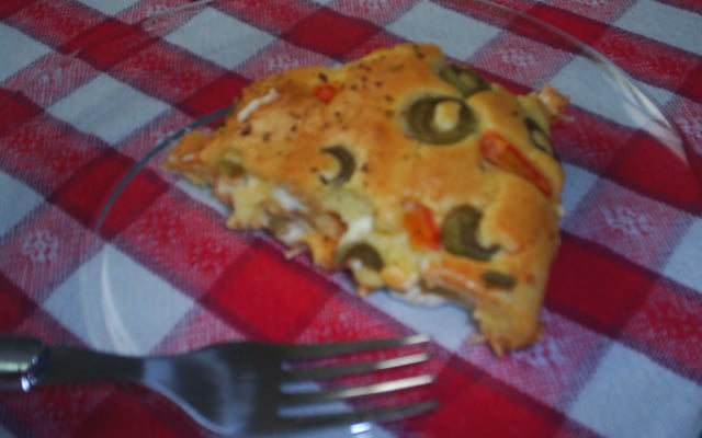 Maravilhosa torta de frango da Van