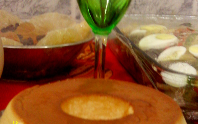 Pudim de leite condensado para poucas pessoas