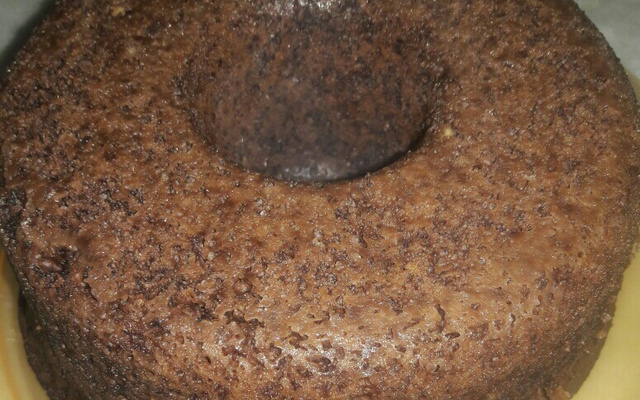 Bolo de chocolate de microondas