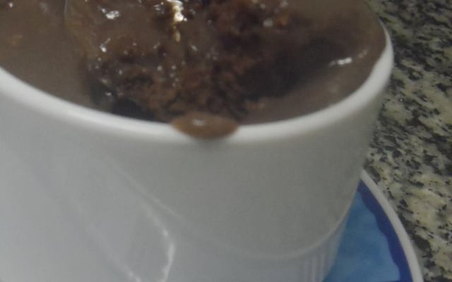 Bolo de caneca fofinho