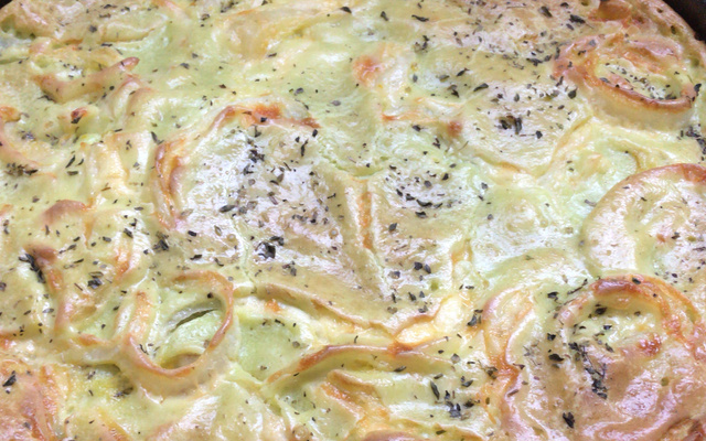 Torta de liquidificador da Denise