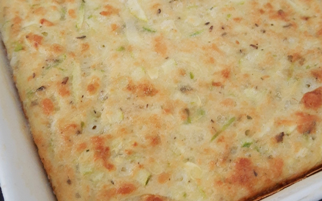 Souflé de abobrinha