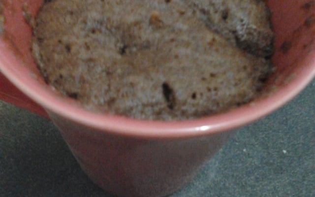 Bolo de caneca sem ovo e sem óleo