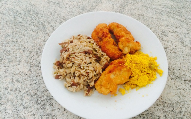 Filé de frango à milanesa