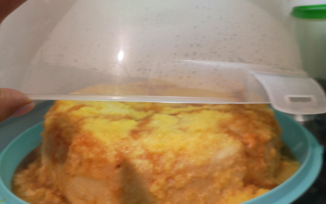 Molotof com doce de ovos