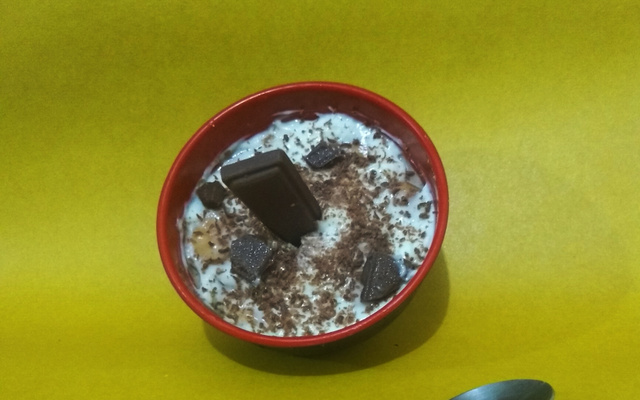 Pavê de leite e chocolate