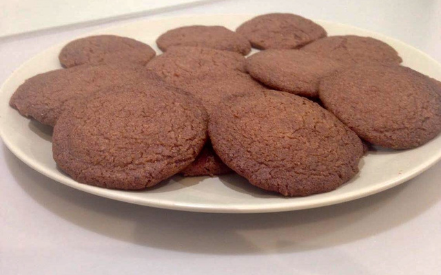 Biscoitinhos de chocolate simples