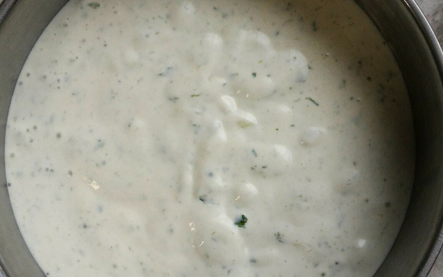 Molho para salada fit