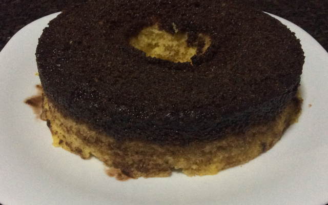 Bolo de fubá para microondas