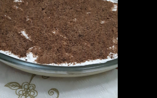 Pavê de chocolate e maracujá