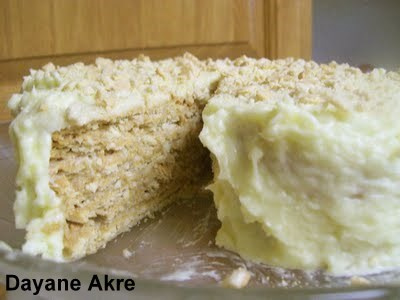 Pavê fino e prático