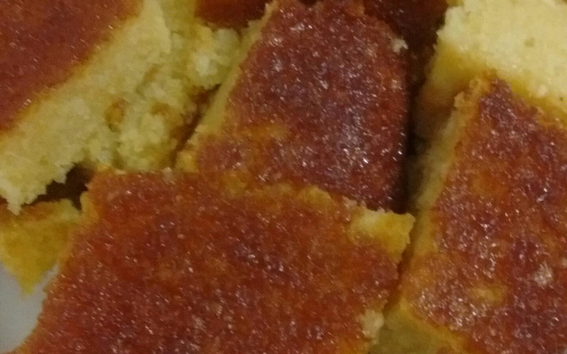 Bolo de aipim da Cris