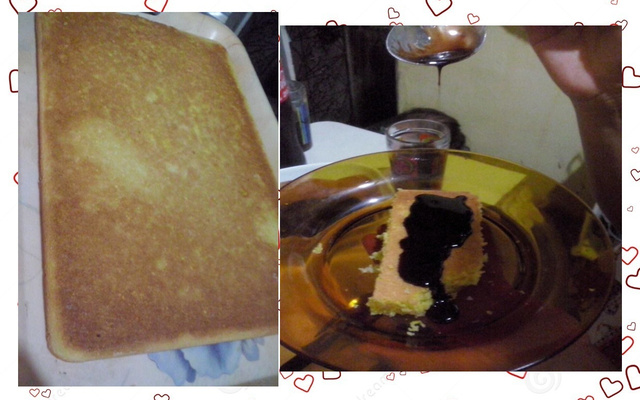 Bolo de milho com leite de coco