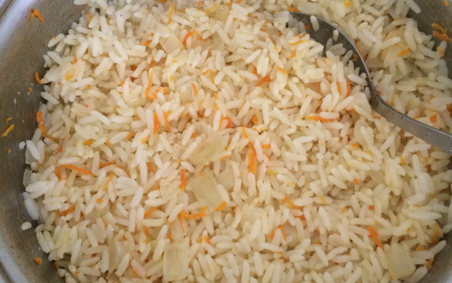 Arroz refogado original