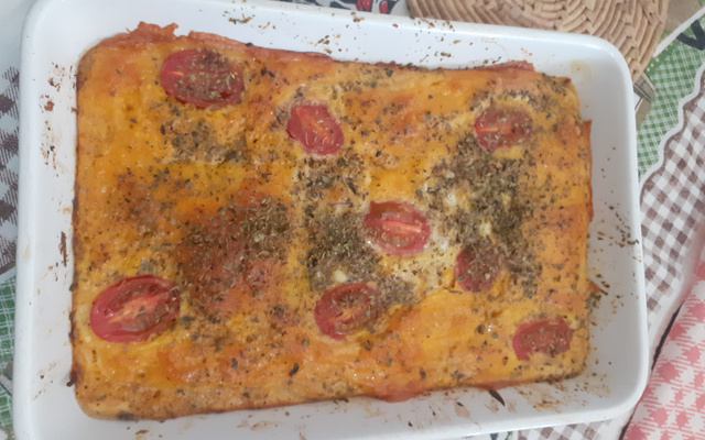 Torta de tapioca fit