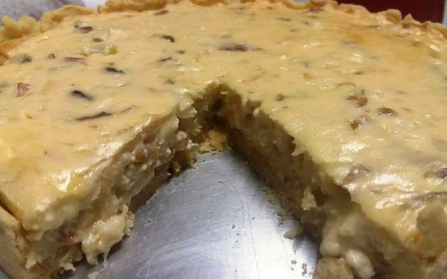 Quiche de Queijos e Bacon