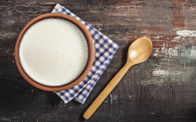 Iogurte natural caseiro